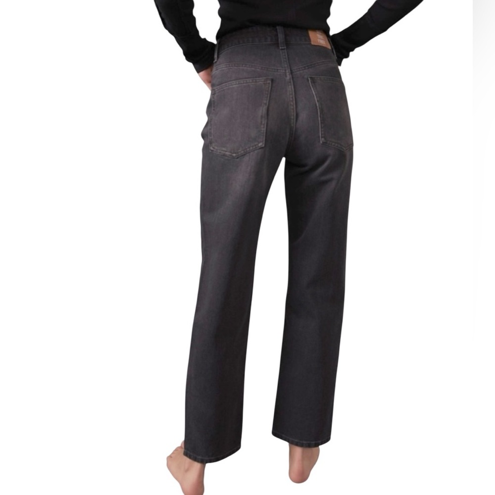 We The Free Pacifica High Rise Slim Straight Leg Jeans Washed Black Size 26